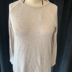 Beige Long Sleeve Soft & Sexy Plush shirt